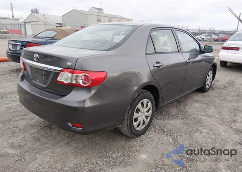 2011 Toyota Corolla Le from USA, damaged, VIN JTDBU4EE6BJ093287